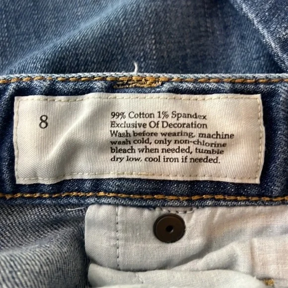 Loft original boot jeans, size 8 - Picture 7 of 7